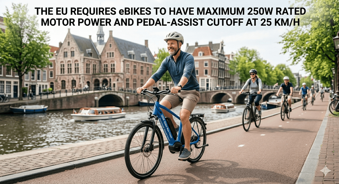 E-bike legal requirements by region Regulatory compliance challenges for e-bikes