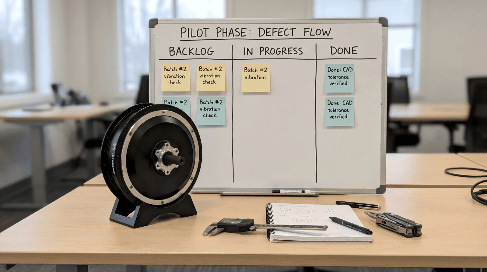 start small SRM pilot