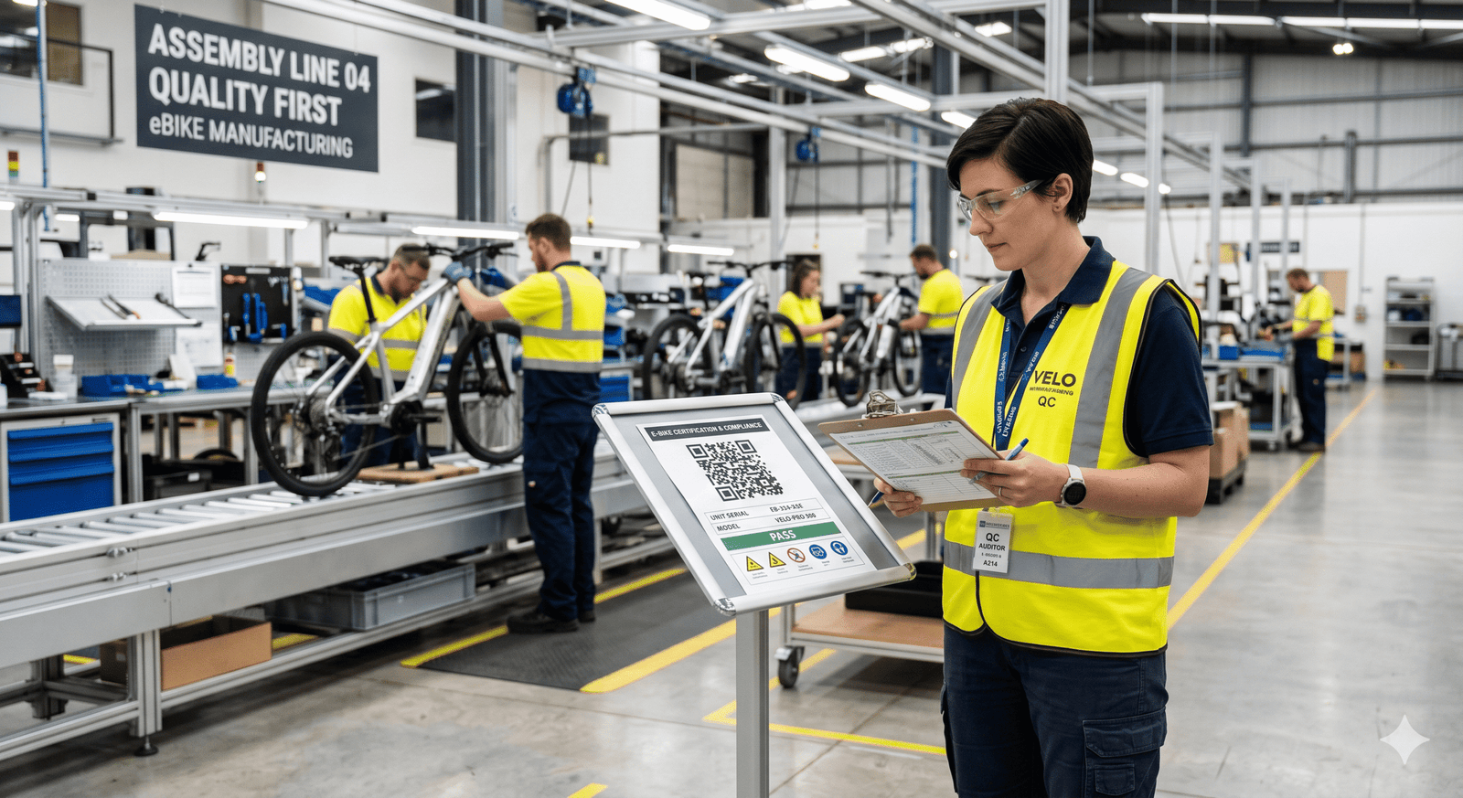 Supplier qualification checklist for eBike procurement