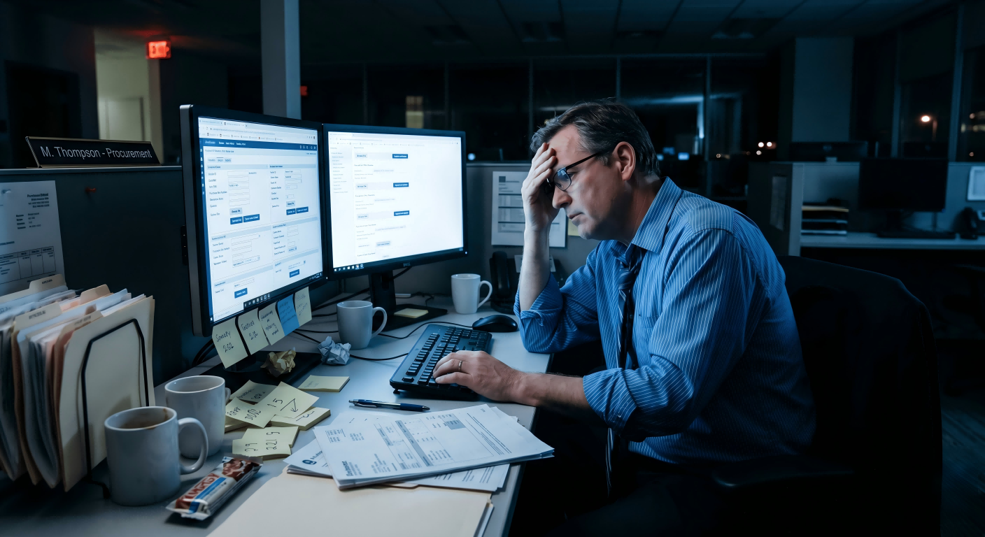 SRM failure modes data entry