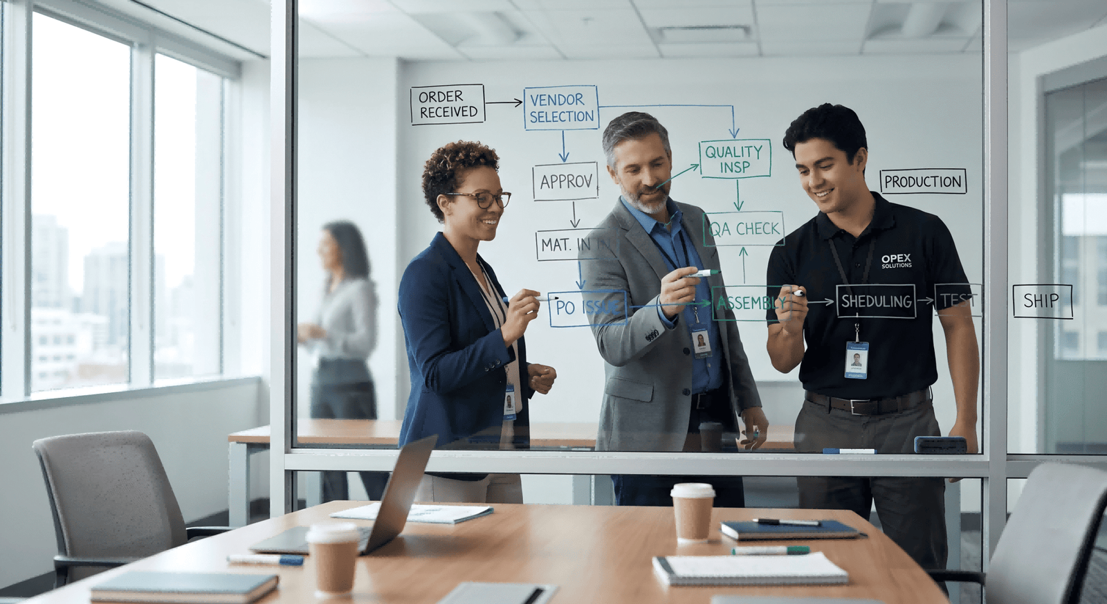 internal alignment before SRM rollout