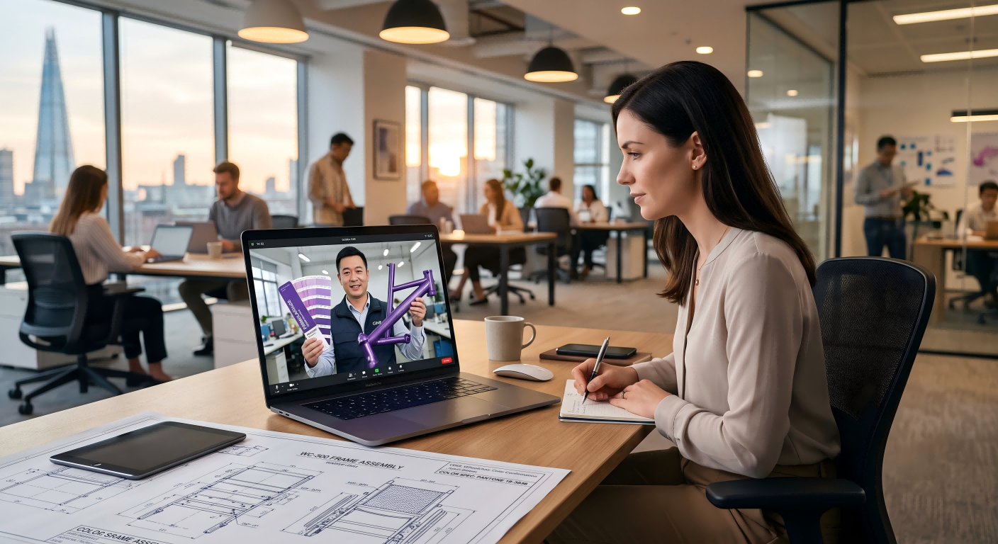 Clear communication with suppliers business professionals in a meeting